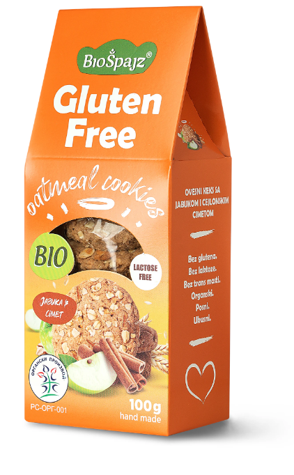 Ovseni keks sa jabukom i cejlonskim cimetom