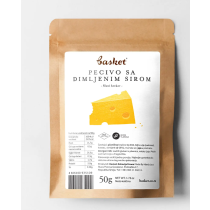 Pecivo sa dimljenim sirom 100g