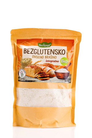 Bezglutensko ovseno brašno integralno 500gr