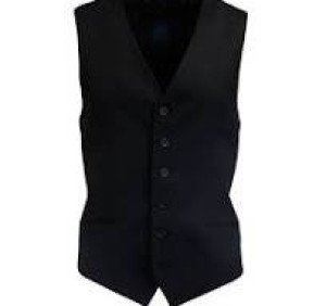 Muski crni elegantni prsluk