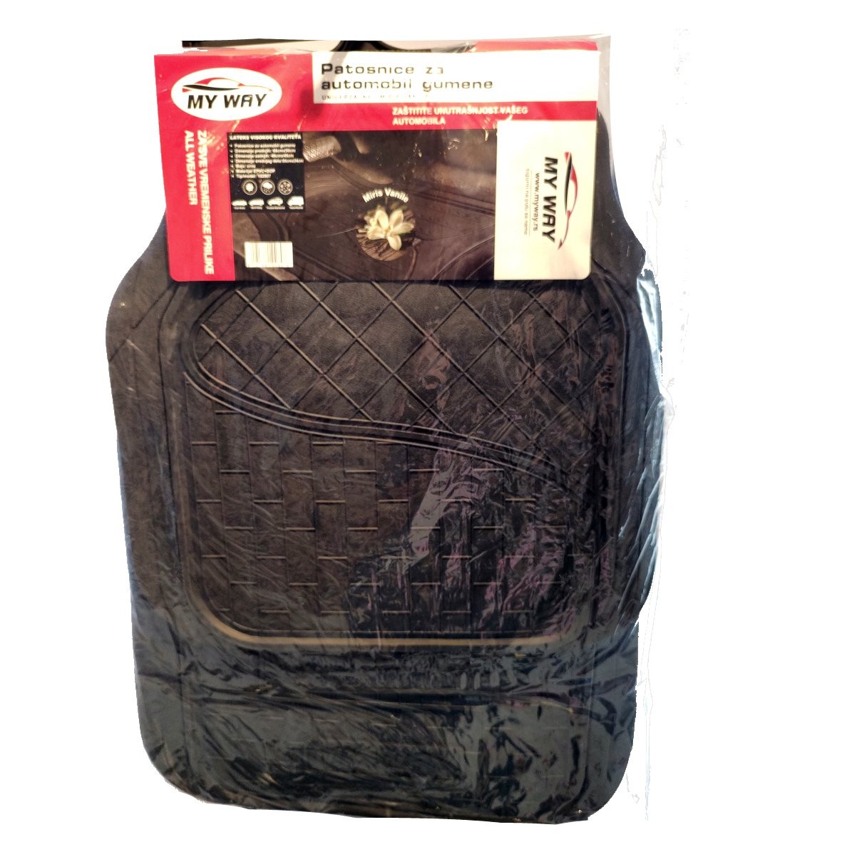 Univerzalne gumene patosnice za auto 70x48cm+48x49cm+50cm