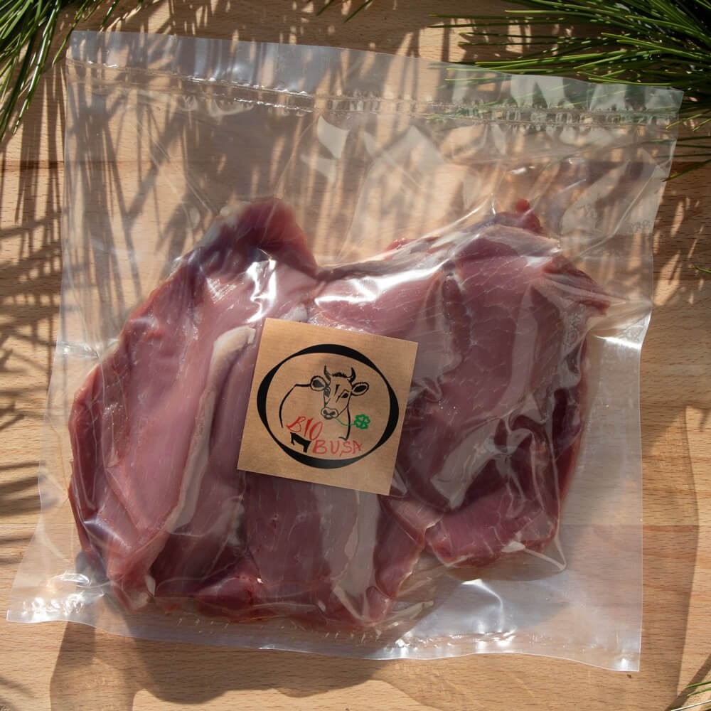 Organska junetina but šnicle (ZAMRZNUTO)