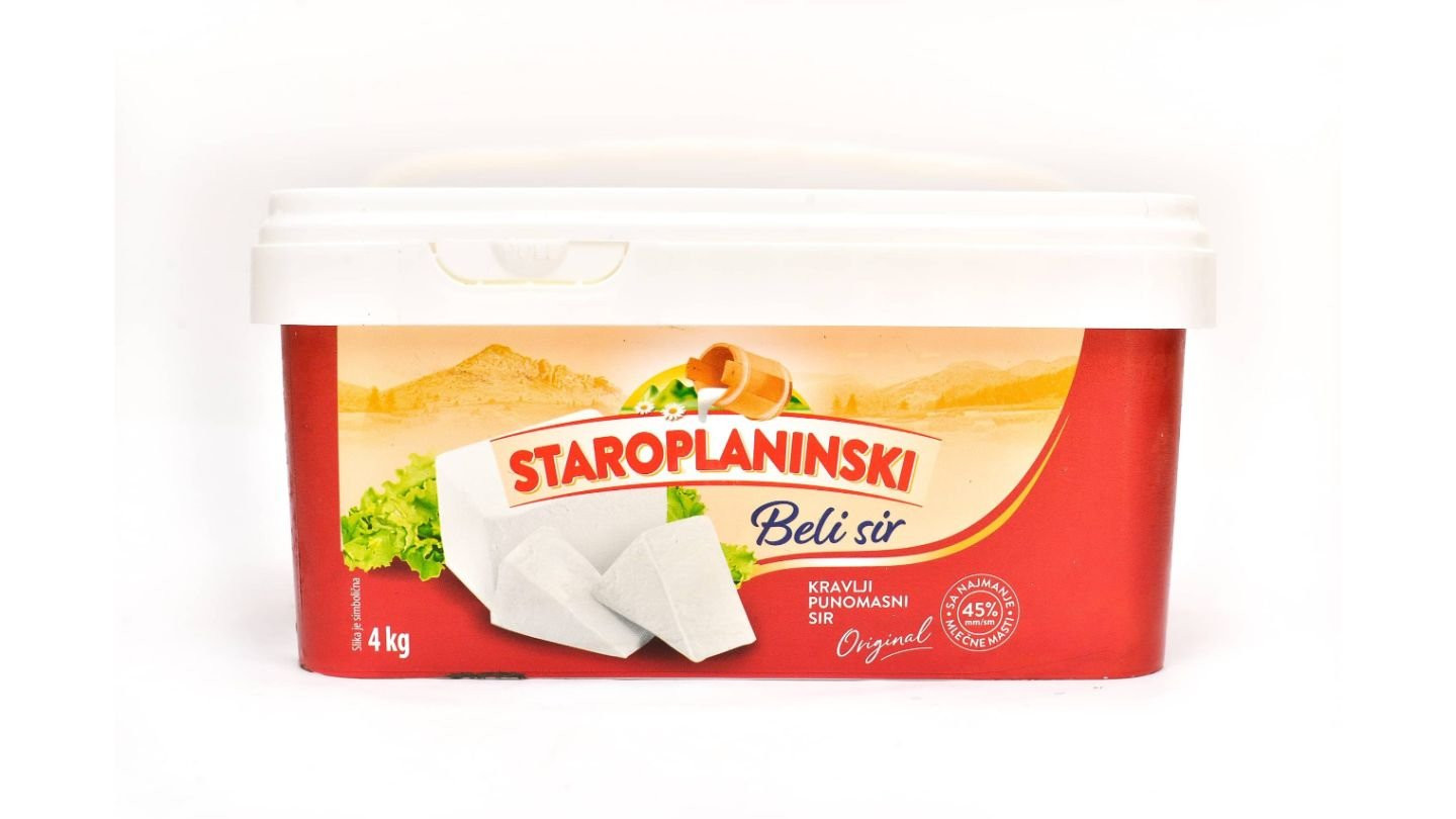 Stara planina – Kravlji beli sir 45%