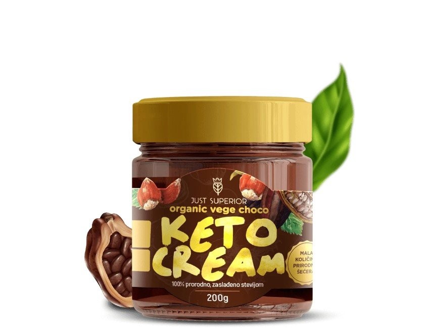 Keto Vege Čoko Krem sa stevijom
