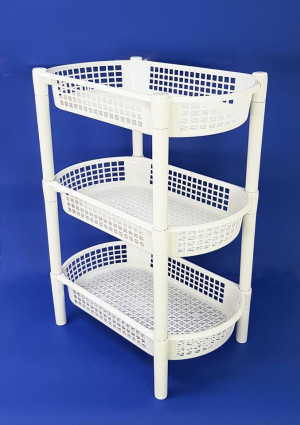 Plastična polica za kupatilo 1