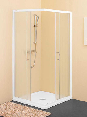 Tuš kabina bela 1