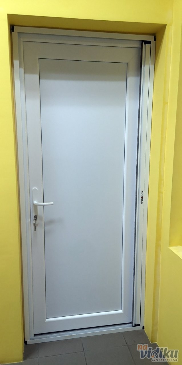 Jednokrilna PVC sobna vrata 90 cm × 200 cm