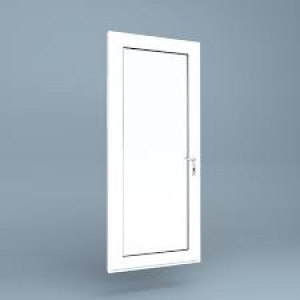 Jednokrilna PVC sobna vrata 90 cm × 200 cm