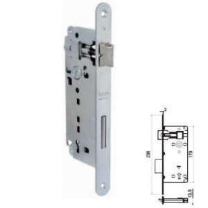 Kodirana brava za drvena vrata