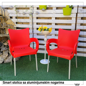 Baštenska stolica od plastike