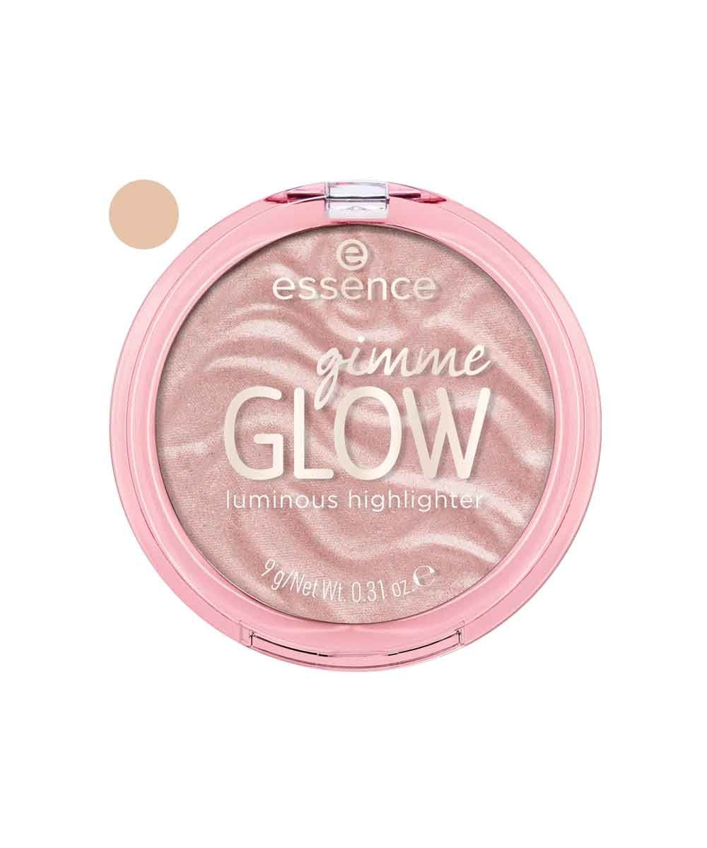 essence gimme Glow hajlajter – 20 Lovely Rose, 9 g