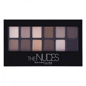 MAYBELLINE NEW YORK The Nudes paleta senki za oči, 12 g