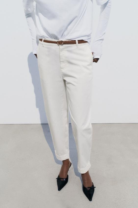 PANTALONE S ISPREPLETENIM KAISEM