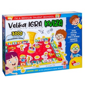 LISCIANI MALI GENIJE EDUKATIVNI KVIZ 3000 PITANJA