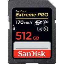 Sandisk SD 512GB CLASS 10 EXTREME PRO 170MB/S Sandisk