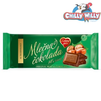 LOVE YOU MLEČNA ČOKOLADA