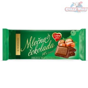 LOVE YOU MLEČNA ČOKOLADA