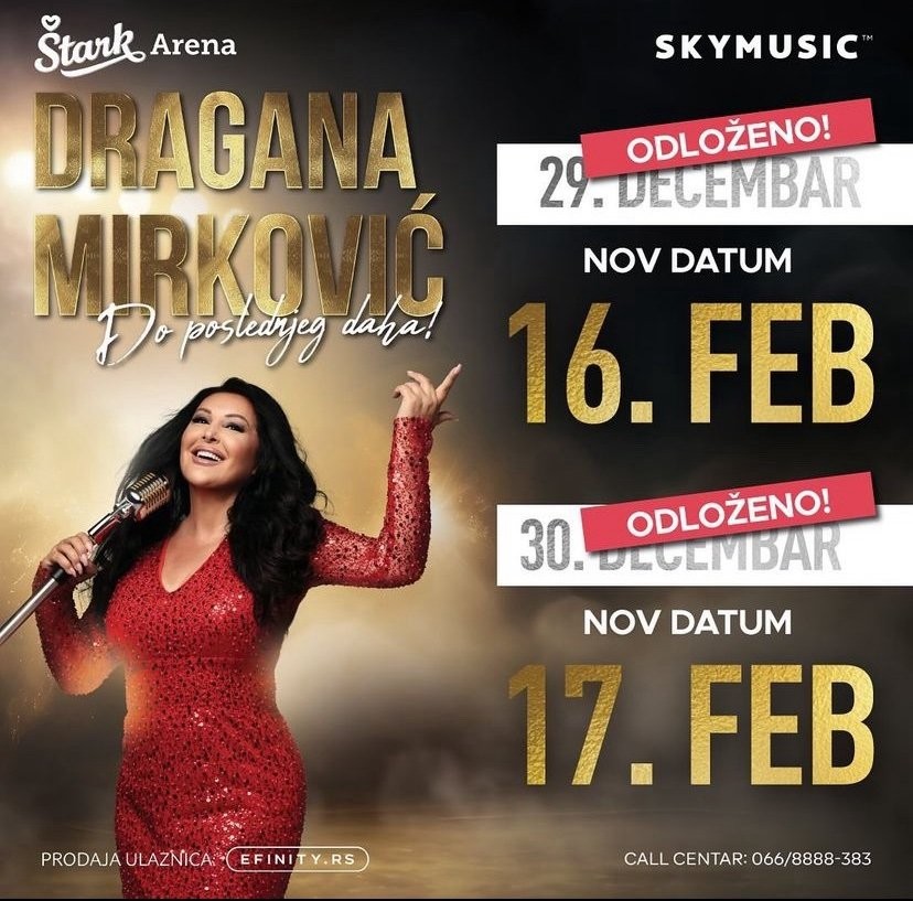 Dragana Mirkovic 