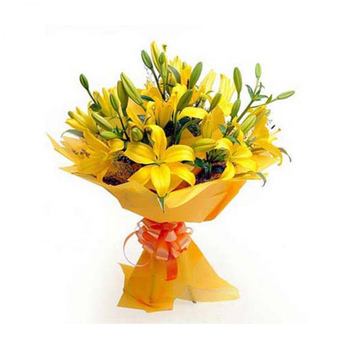 Yellow Lily bouquet