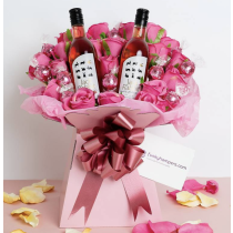 Rose Wine gift set