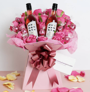 Rose Wine gift set