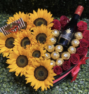 Sunflower gift set