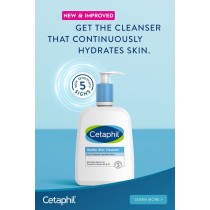 Cetaphil Face Wash, Hydrating Gentle Skin Cleanser for Dry to Normal Sensitive Skin