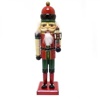 Large Wooden Nutcracker Statuette - Alessi 
