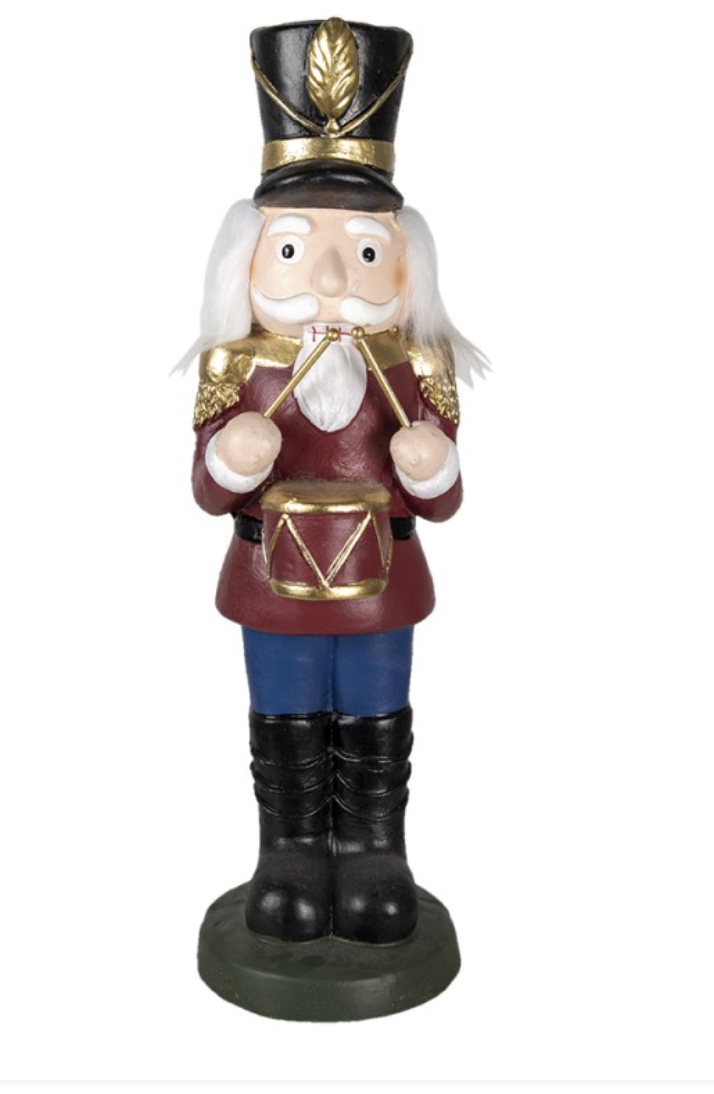 Small Ceramic Nutcracker Figurine - Vaillancourt