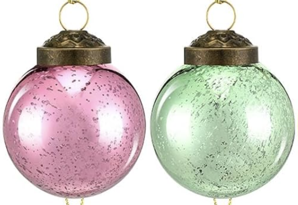 Classic Vintage Christmas Ornaments - Glass