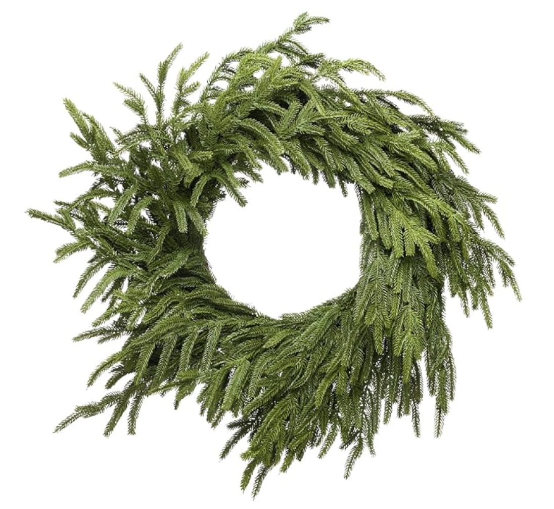 Traditional Round Green Wreath 
