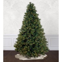 Small Rounded Christmas Tree (160cm) - Artificial