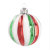 Striped Glass Ornaments 