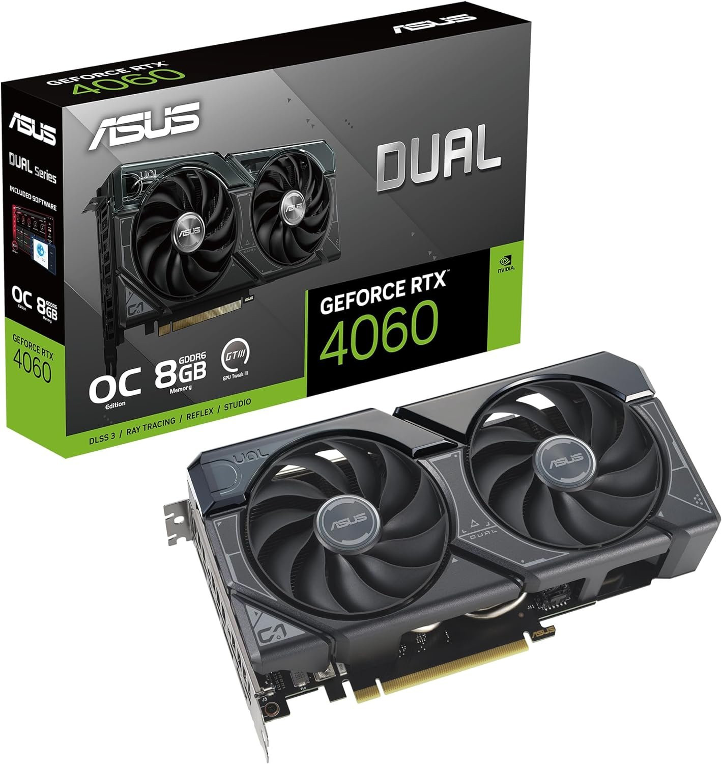 ASUS Dual GeForce RTX™ 4060 Black