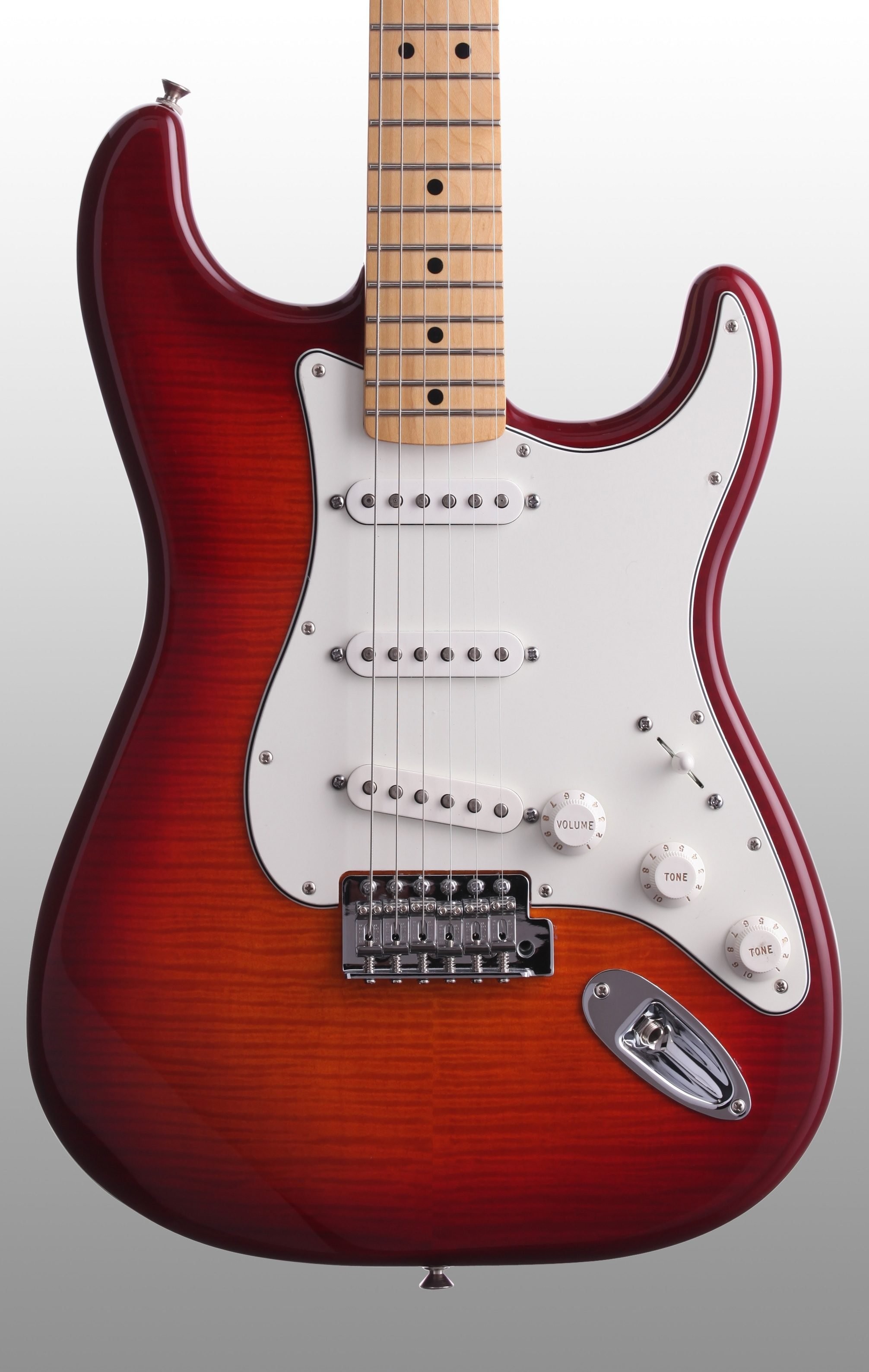 Fender Standard Stratocaster Plus Top Electric Guitar, with Maple Neck