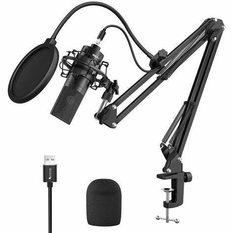 Fifine K780 Factory Professional Recording USB Microphone with Arm stand