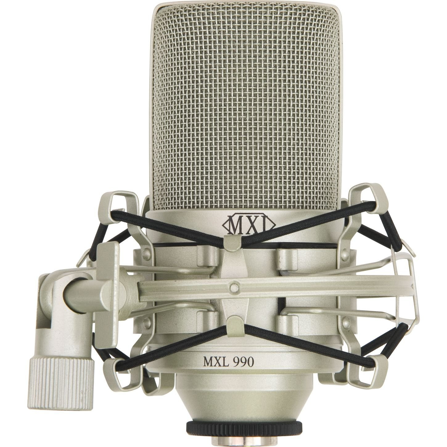 MXL 990 Large-Diaphragm Condenser Microphone With Shockmount