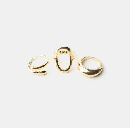 GOLD RING SET