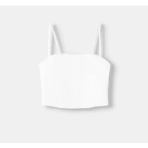 White Crop Top