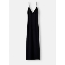 BLACK BOW MAXI DRESS