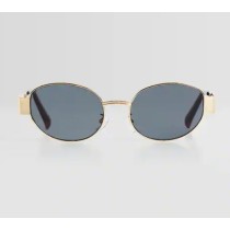 GOLD ROUND SUNGLASSES