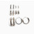 SILVER EARRING SET