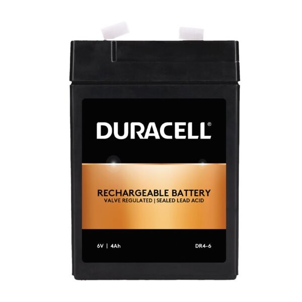 Duracell 6V 4AH VRLA Security Battery