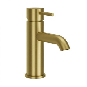 Harbour Clarity Brushed Brass Basin Mixer Tap