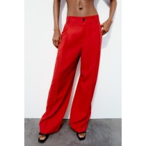 ELEGANTNE PANTALONE - Crvene Najbolja cena