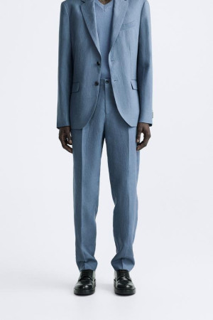 ELEGANTNE PANTALONE - Plave