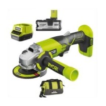 Ryobi R18AG-140S aku mala ugaona brusilica set 115mm 18V 4.0Ah