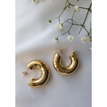 Minđuše sa zlatnim detaljima