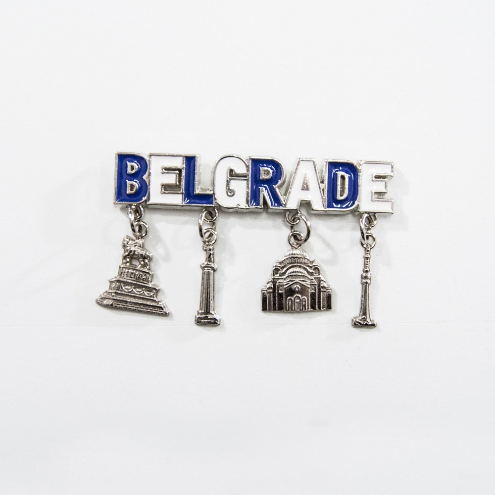 Magnet sa znamenitostima Beograda