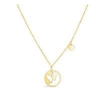 Zlatna ogrlica leptir